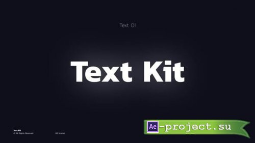 Videohive - Text Kit | After Effects - 62991529 - Project for After Effects