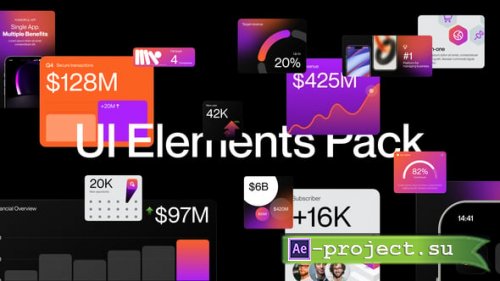 Videohive - UI Elements Pack - 62999110 - Project for After Effects