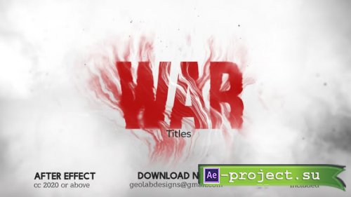 Videohive - War Titles - 62989337 - Project for After Effects