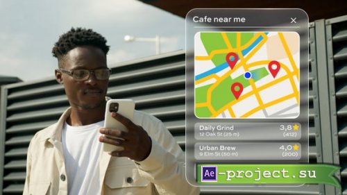 Videohive - Modern Map Location Search Screen - 62888797 - Project for After Effects