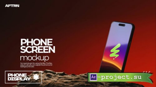 Videohive - Phone Screen Mockup - 62965754 - Project for After Effects