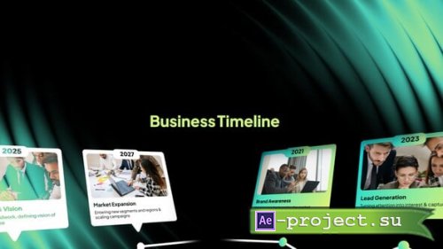 Videohive - Business Timeline - 62975993 - Project for After Effects