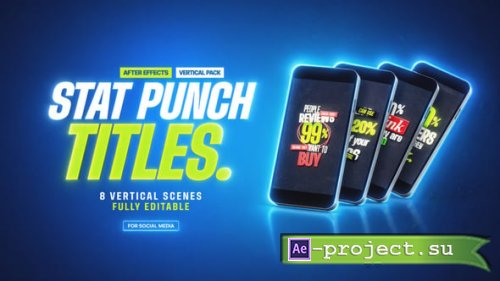 Videohive - Stat Punch Titles - 62992272 - Project for After Effects