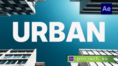 Videohive - Urban Intro Opener /Ae - 62990929 - Project for After Effects