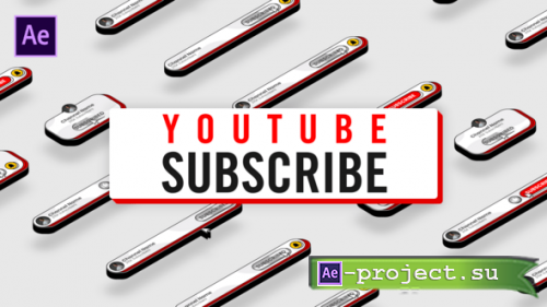 Videohive - Youtube Subscribe Button - 63004372 - Project for After Effects