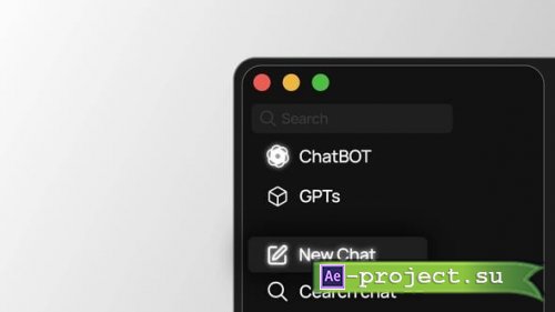 Videohive - Chatbot UI Typing Animation - 62966778 - Project for After Effects