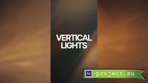Videohive - Vertical Lights - 62965570 - Project for After Effects