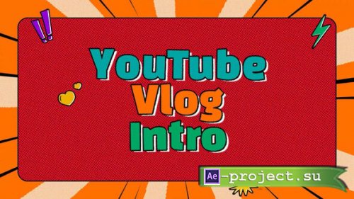Videohive - Colorful Pop Vlog Opener - 63007704 - Project for After Effects