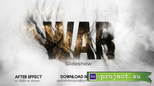 Videohive - War Slideshow - 63010806 - Project for After Effects