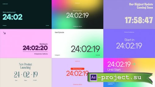 Videohive - Streaming Countdown Timers - 63012557 - Project for After Effects