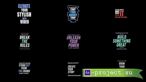 Videohive - Text Animation | AE - 63019956 - Project for After Effects