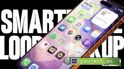 Videohive - Smartphone Loop Mockup - 63033505 - Project for After Effects