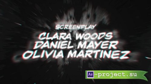 Videohive - Thriller Final Credits - 63033350 - Project for After Effects
