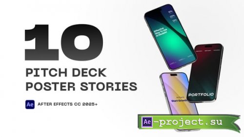 Videohive - Pitch Deck Posters Stories | After Effects - 63023164 - Project for After Effects