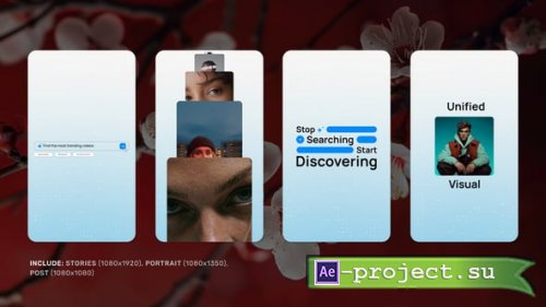 Videohive - Vertical Search Promo - 63032009 - Project for After Effects