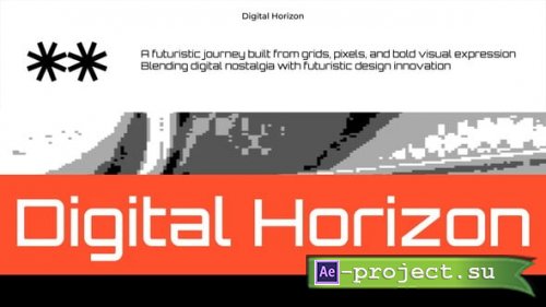 Videohive - Bitmap Title - 63017585 - Project for After Effects