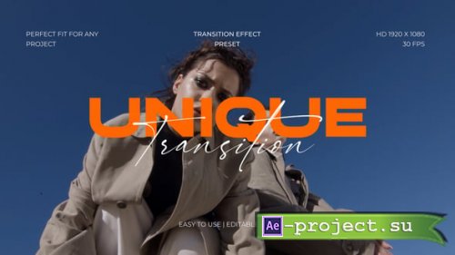 Videohive - Unique Transition for After Effect - 63019688 - Project for After Effects