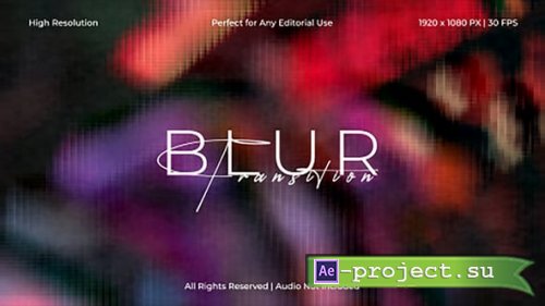 Videohive - Soft Blur Transitions for After Effects - 63019644 - Project for After Effects