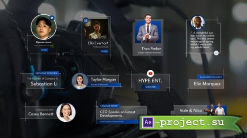 Videohive - Glass Lower Third - 63019673 - Project for After Effects