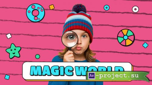 Videohive - Cute Kids Intro - 63037292 - Project for After Effects