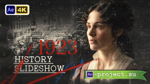 Videohive - Retro History Slideshow | History Intro - 63050359 - Project for After Effects