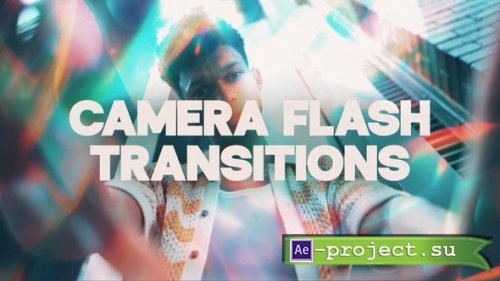 Videohive - Camera Flash Transitions - 63050046 - Project for After Effects