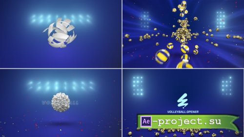 Videohive - Volleyball Opener - 61959495 - Project for After Effects