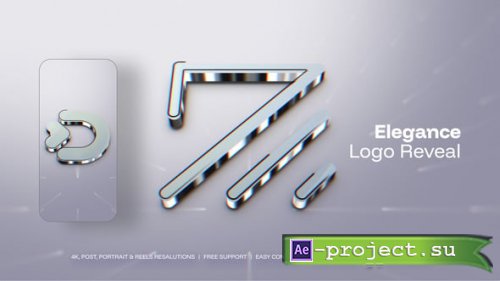 Videohive - Premium Chrome Logo Reveal - 63069108 - Project for After Effects