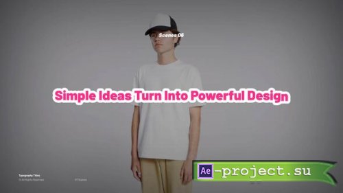 Videohive - Typography Titles | After Effects - 63067622 - Project for After Effects