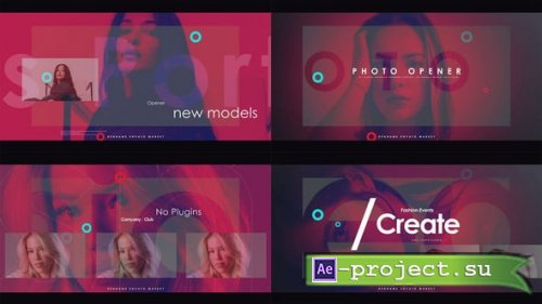 Videohive - Typographic Photo Promo Show V.2 - 63079784 - Project for After Effects