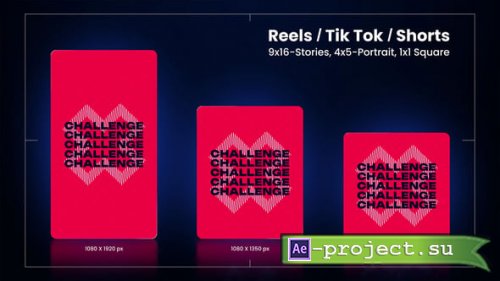 Videohive - Vertical Fast Rhythm Intro - 62915571 - Project for After Effects