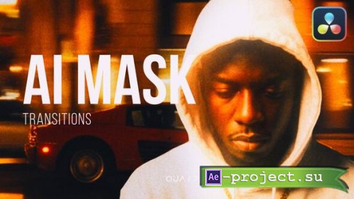 Videohive - AI Mask Transitions for DaVinci Resolve - 63054504
