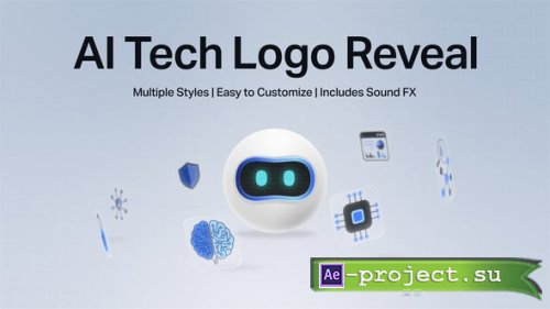 Videohive - AI Tech Logo Reveal - 63089202 - Project for After Effects