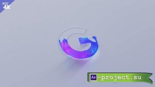 Videohive - Futuristic Digital White Logo Reveal - 63129016 - Project for After Effects