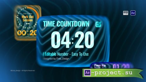 Videohive - Time Countdown - 63096071 - Project for After Effects