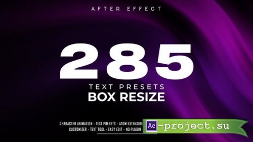 Videohive - Dynamic Text Presets Pack - 63136990 - Project & Presets for After Effects