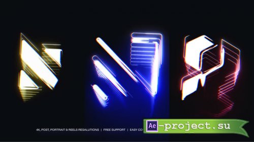 Videohive - Logo - Glow Outline Style - 63157233 - Project for After Effects