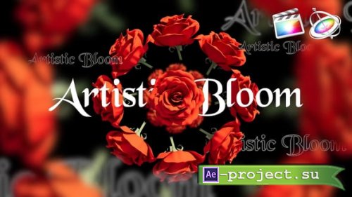 Videohive - 3D Floral Bloom Intro - 63024020 - Apple Motion 5, Final Cut Pro X