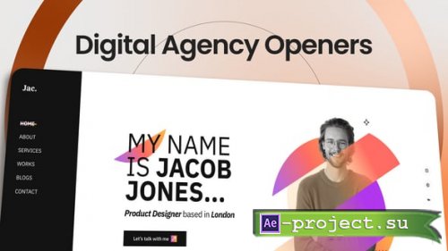 Videohive - Digital Agency Openers - 63170852 - Project for After Effects
