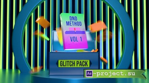 Videohive - Glitch Transitions Box vol.1 - 63147032 - Project for After Effects