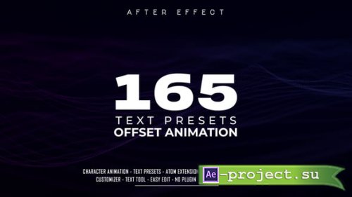 Videohive - Character Animation Presets - 63182548 - Project for After Effects
