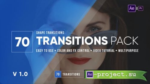Videohive - Transitions - 19981614 - Project for After Effects
