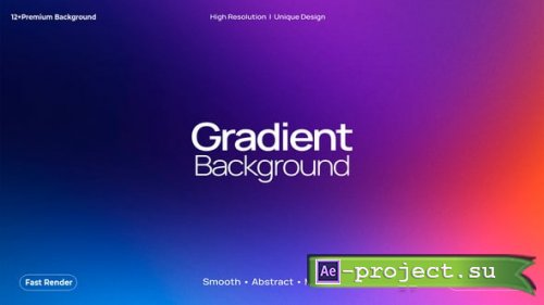 Videohive - Premium Gradient Backgrounds | Smooth Color Blend Motion Pack - 63208877