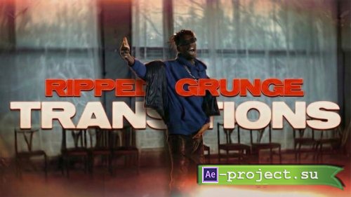 Videohive - Ripped Grunge Transitions / After Effects Presets Package - 63210766 - Project for After Effects