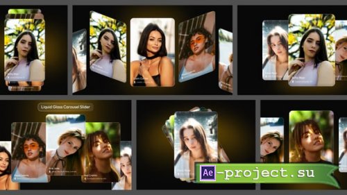 Videohive - Glassmorph Photo Slider - 63264480 - Project for After Effects