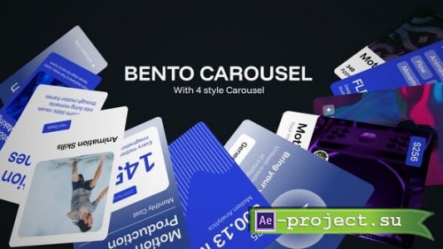 Videohive - Bento Carousel - 63208110 - Project for After Effects