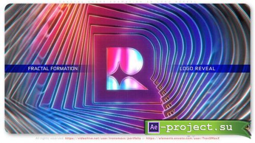 Videohive - Fractal Shape Formation 3D Logo Reveal - 63185502 - Project for After Effects