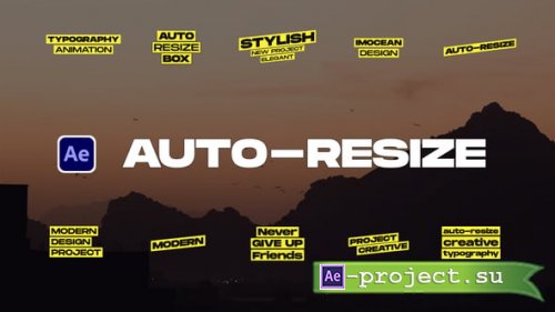 Videohive - Auto-Resize Titles - 63208827 - Project for After Effects