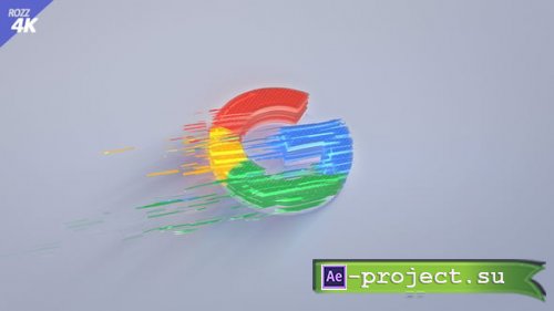Videohive - Digital 3D Speed Lines Clean Logo White - 63200814 - Project for After Effects