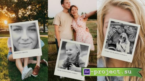 Videohive - Vertical Polaroid Slideshow - Vertical Photo Slideshow - 63360429 - Project for After Effects